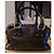 Tosca Blu Coleção Bolsa Satchel de couro preto - vista 2