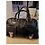 Tosca Blu Coleção Bolsa Satchel de couro preto - vista 4
