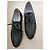Autre Marque NeroGiardini Scarpe Derby in pelle nera e paillettes - vista 3