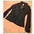 Autre Marque Giacca in cotone HIGH USE nera con profili blu Blu scuro - vista 6