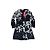 Vestido de seda Diane Von Furstenberg estampado geométrico Negro Blanco Roja