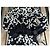 Vestido de seda Diane Von Furstenberg estampado geométrico Negro Blanco Roja - vista 5