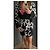 Vestido de seda Diane Von Furstenberg estampado geométrico Negro Blanco Roja - vista 7