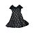 Diane von Furstenberg Schwarzes Spitzenkleid