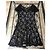 Diane von Furstenberg Schwarzes Spitzenkleid - Ansicht 4