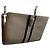 Autre Marque Bellesco Exclusive Borsa a tracolla in pelle beige Blu scuro - vista 8
