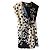 Diane Von Furstenberg Vestido de seda con estampado geométrico, talla 38