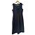Autre Marque Apriori elegantes schwarzes Leinenkleid
