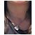 Collana Chopard Happy Diamonds Cuore in Oro Bianco Silver hardware - vista 8