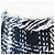 Timeless Chanel Tweed Karomuster Rock Schwarz Weiß Marineblau - vista 4