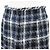 Timeless Chanel Tweed Karomuster Rock Schwarz Weiß Marineblau - vista 7