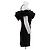 Jacquemus Schwarzes Kleid le raphia - Ansicht 3