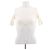 Autre Marque ANDRÉADAMO Rippstrick Crop Top Creme Weiß