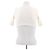 Autre Marque ANDRÉADAMO Rippstrick Crop Top Creme Weiß - Ansicht 2