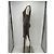 Vestido largo Rick Owens de algodón marrón Castaño - vista 4