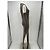Vestido largo Rick Owens de algodón marrón Castaño - vista 5
