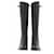 Kelly Hermès Botas negras "Jumping" Negro - vista 4