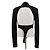 Autre Marque Body con hombreras Negro - vista 2