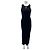 Loewe Trägerkleid aus schwarzer Baumwolle
