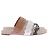 Sandalias Hermès Gwen de cuero marrón Castaño - vista 2