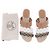 Sandalias Hermès Gwen de cuero marrón Castaño - vista 7