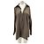 Blusa de algodón marrón COS Talla 38 Castaño