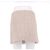Minigonna trapuntata Miu Miu beige - vista 2