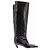Khaite Botas de charol con efecto piel de cocodrilo Negro - vista 2