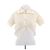 Jacquemus Creme-farbener Cardigan mit Textur Beige