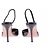 Giuseppe Zanotti Mule in vernice e strass Nero - vista 3