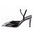 Giuseppe Zanotti Mule in vernice e strass Nero - vista 4