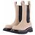 Bottega Veneta Botas "Lug" em couro bege