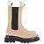 Bottega Veneta Botas "Lug" em couro bege - vista 2