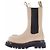 Bottega Veneta Botas "Lug" em couro bege - vista 3
