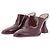 Mule Cha-Cha Bottega Veneta in vernice bordeaux Burdeos