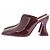 Mule Cha-Cha Bottega Veneta in vernice bordeaux Burdeos - vista 3