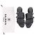 Balmain Sandali in pelle nera Nero - vista 7