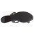 Sandali Saint Laurent in pelle nera con tacco block Nero - vista 6