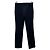 Autre Marque Pantalón recto negro de viscosa ALESSANDRO VIGILANTE - vista 2