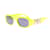 Versace Neon-gelbe Sonnenbrille  - Ansicht 1