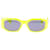 Versace Neon-gelbe Sonnenbrille  - Ansicht 4