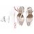Christian Louboutin Talon silver Tabi "Loubiella" Silber - Ansicht 7