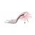 Magda Butrym Mule in PVC argento e floreale - vista 5