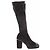 Botas altas de ante negro Chanel - vista 2