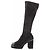 Botas altas de ante negro Chanel - vista 3