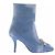 Botas Givenchy de denim azul con tacón de aguja - vista 3
