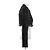Chaqueta bolero corta negra Coperni de algodón Negro - vista 3
