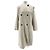 Abrigo largo de lana beige Isabel Marant