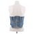 Autre Marque Corsetto in denim blu MAGDA BUTRYM - vista 2