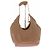 Loewe Squeeze Tasche aus braunem Leder - Ansicht 3
